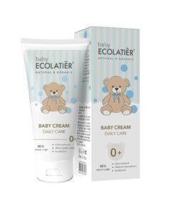 ECOLATIER BABY Kremas kasdienei priežiūrai 0+, 100 ml