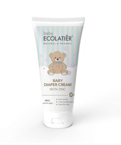 ECOLATIER BABY Bērnu krēms zem autiņbiksītēm ar cinku 0+, Ecolatier, 100 ml