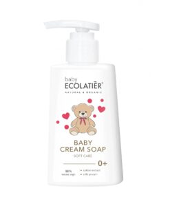 ECOLATIER BABY Šķidrās bērnu krēmziepes Soft Care 0+, 250 ml