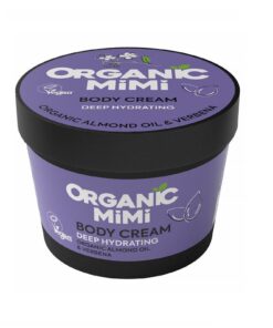 ORGANIC MIMI Ķermeņa krēms Deep Hydrating Almond & Verbena, 100 ml