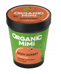 ORGANIC MIMI  Ķermeņa krēms - sorbets Hydrating Avocado & Pear, 200 ml