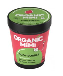 ORGANIC MIMI Ķermeņa krēms - sorbets Hydrating Verbena & Pomelo, 200 ml