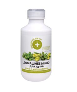 DOMAŠŅIJ DOKTOR Mājas dušas ziepes Alveja un olīvu eļļa, 500 ml