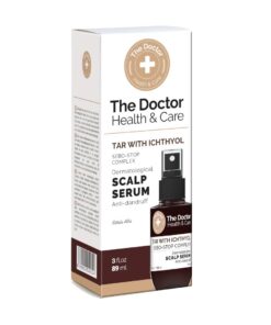THE DOCTOR HEALTH & CARE Дегодь + Ихтиол + Комплекс себо-стоп Сыворотка для кожи головы, 89 мл