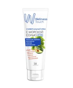 BELKOSMEX Wellness Touch Universāls krēms ar jūras sāli, 130 g