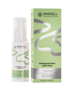 MARKELL Green Secret Līdzsvarojošs sejas fluīds, 50 ml