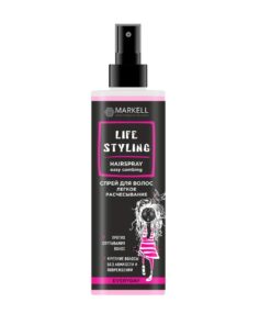 MARKELL EVERYDAY Life Styling Matu sprejs Viegla ķemmēšana, 195 ml