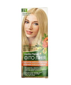 HERB’S PLANET Fito Līnija Noturīga matu krēmkrāsa Nr. 21 Smilšu krasts, 2 x 25/25/10 ml