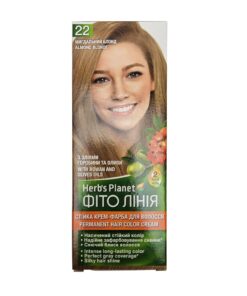 HERB’S PLANET Fito Līnija Noturīga matu krēmkrāsa Nr. 22 Mandeļu blonds, 2 x 25/25/10 ml