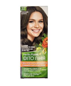 HERB’S PLANET Fito Līnija Noturīga matu krēmkrāsa Nr. 37 Grafīts, 2 x 25/25/10 ml