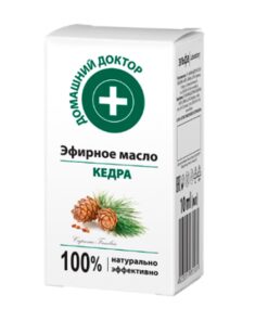 DOMAŠŅIJ DOKTOR Ēteriskā eļļa Ciedrs, 10 ml