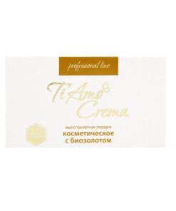 TI AMO CREMA Professional Line Cietās tualetes ziepes Kosmētiskās ar biozeltu, 115 g