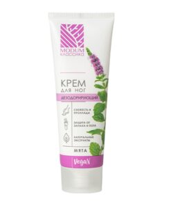 MODUM КЛАССИКА Крем для ног дезодорирующий Мята, 75 г