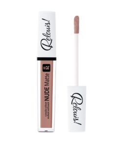 RELOUIS NUDE Matte Šķidrā matēta lūpu krāsa, tonis 24, 4.5 g