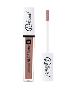 RELOUIS NUDE Matte Šķidrā matēta lūpu krāsa, tonis 27, 4.5 g