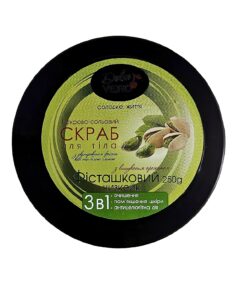 DOLCE VERO Cukura-sāls skrubis ar aromātu "Pistāciju siera kūka", 250 g