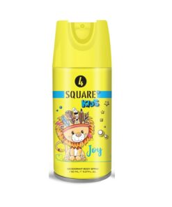 4 SQUARE Kids Joy Ķermeņa sprejs - dezodorants, 150 ml