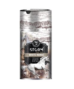 STORM for Men White Horse Парфюмированный дезодорант – спрей для тела, 250 мл