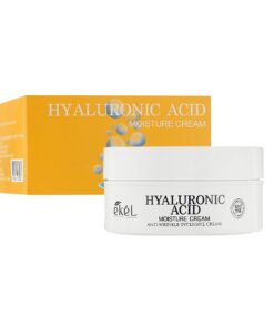 EKEL Hyaluronic Acid Mitrinošs pretgrumbu sejas krēms, 100 g
