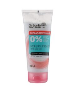 DR.SANTE 0% Hipoalerģisks matu kondicionieris visiem matu tipiem, 200 ml