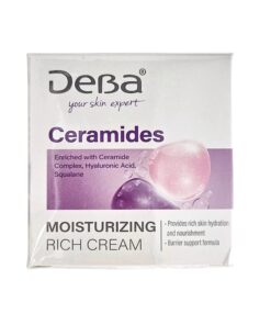 DeBa Ceramides Mitrinošs barojošs sejas krēms, 50 ml