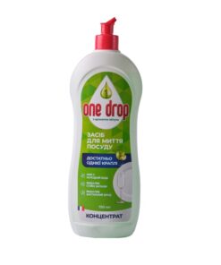 ONE DROP Trauku mazgāšanas līdzeklis ar ābolu aromātu Koncentrāts, 750 ml