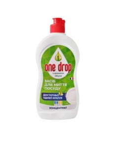ONE DROP Trauku mazgāšanas līdzeklis ar ābolu aromātu Koncentrāts, 500 ml