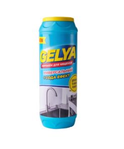 GELYA Universāls pulveris virsmu tīrīšanai virtuvei un vannas istabai + Sodas Efekts, 500 g