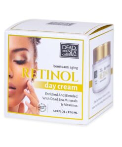 DEAD SEA COLLECTION Retinol Pretnovecošanās dienas sejas krēms ar retinolu un Nāves jūras minerāliem, 50 ml