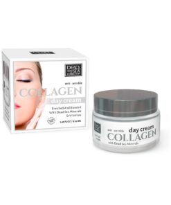DEAD SEA COLLECTION Collagen Pretgrumbu dienas sejas krēms ar kolagēnu un Nāves jūras minerāliem, 50 ml