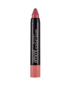 LOLLIS Matte Lipstick Crayon Matēta Lūpu krāsa-zīmulis, tonis 01, 3 g