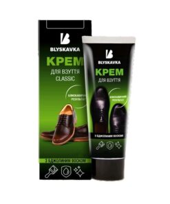 BLYSKAVKA Apavu krēms, melns, 75 ml