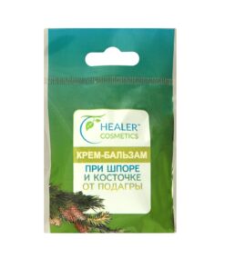 HEALER COSMETICS Krēms-balzams papēža piesim un podagras pēdas kauliņam, 10 g ± 5%
