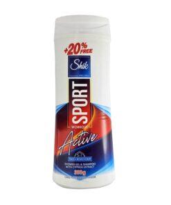 SHIK Dušas želeja-šampūns Sport Active 3in1 ar cipreses ekstraktu, 300 g