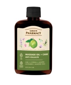 GREEN PHARMACY Masāžas eļļa pretcelulīta, 200 ml