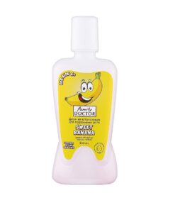 FAMILY DOCTOR Sweet Banana Bērnu mutes dobuma skalošanas līdzeklis 6+, 360 ml