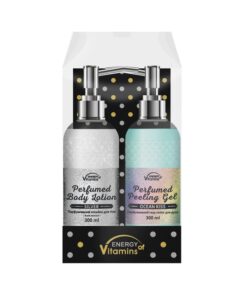 ENERGY OF VITAMINS Ocean Kiss dāvanu komplekts (Parfimēta pīlinga dušas želeja, 300 ml + Parfimēts ķermeņa losjons, 300 ml)