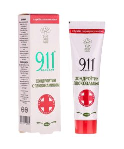 911 Hondroitīns ar glikozamīnu Balzams, 100 ml
