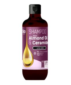 BIO NATURELL Sweet Almond Oil & Ceramides Šampūns visiem matu tipiem, 355 ml