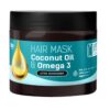 BIO NATURELL Coconut Oil & Omega 3 Matu maska, 295 ml