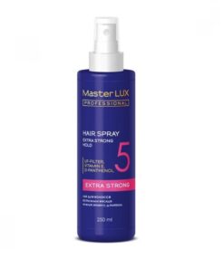 MASTER LUX Professional 5 Matu laka Ekstra stipra fiksācija, 250 ml