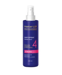 MASTER LUX Professional 4 Matu laka Stipra fiksācija, 250 ml