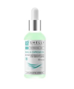 SHELLY Eļļa nagiem un kutikulām ar piparmētras un tējas koka eļļām, 30 ml