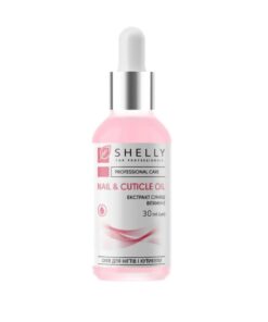 SHELLY Eļļa nagiem un kutikulām ar meža zemenes eļļu un E vitamīnu, 30 ml