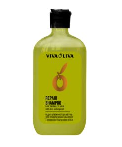 VIVA OLIVA Atkuriamasis šampūnas su alyvuogių ir argano aliejais, 400 ml