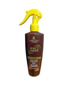PRO KERATIN Matu krēms-sprejs 15 in 1 Keratīna atjaunošana Visiem matu tipiem, 200 ml