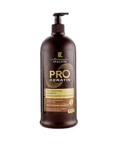 PRO KERATIN Profesionāls šampūns Atjaunošana + mitrināšana, 1 l