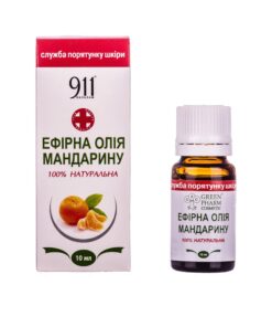 911 Mandarīna ēteriskā eļļa, 10 ml