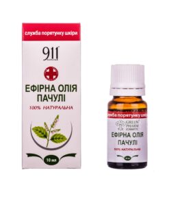 911 Pačūlijas ēteriskā eļļa, 10 ml