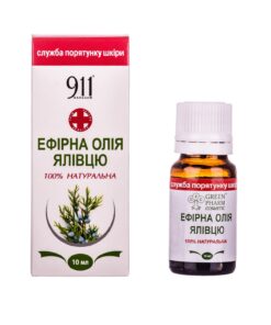 911 Kadiķa ēteriskā eļļa, 10 ml